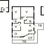 Дом отдыха 6 Person In Logstor *