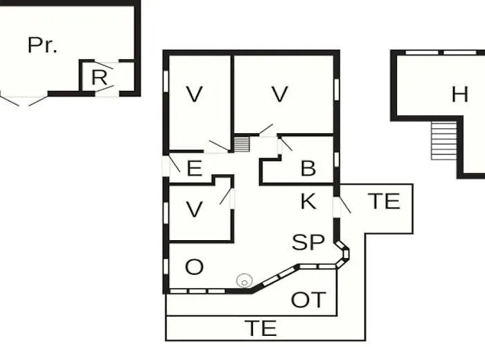 Сasa de vacaciones 6 Person In Logstor *